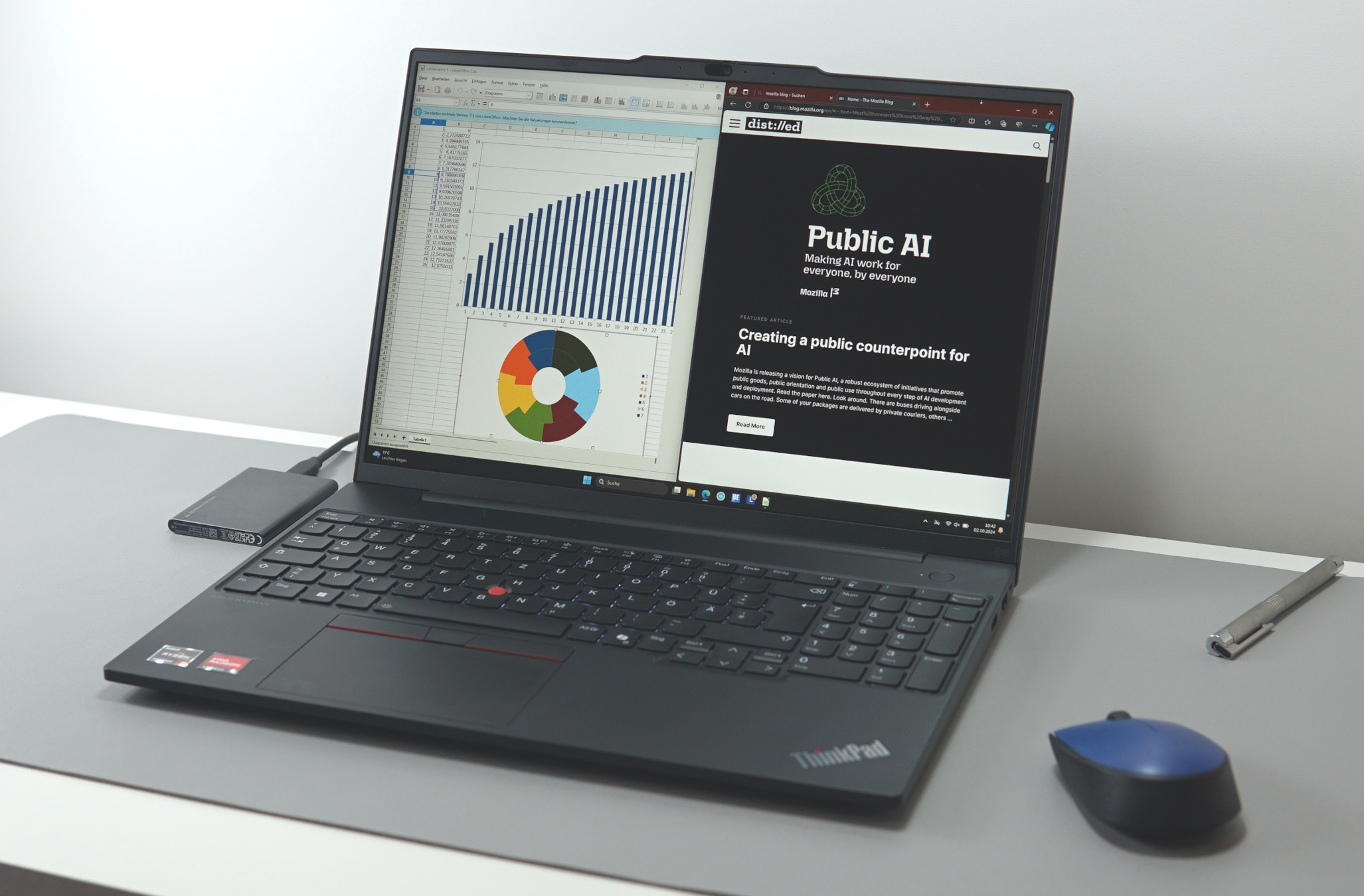 Lenovo ThinkPad E16 Gen 2 AMD laptop felülvizsgálata: Sarkok (többnyire) a megfelelő helyeken