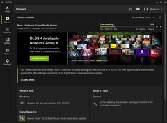 Nvidia GeForce Game Ready Driver 572.47 már elérhető RTX 5070 Ti támogatással (Kép forrása: Own)