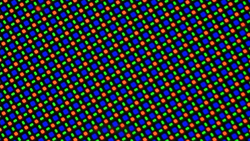 RGGB szubpixel struktúra