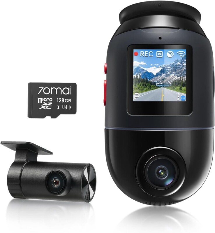 A 70mai 4K Omni dash cam beépített GPS-szel és útvonalkövetéssel rendelkezik (Kép forrása: 70mai)