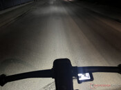 E-bike távolsági fényszóróval