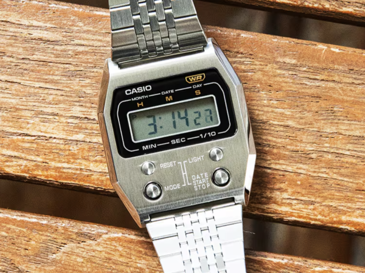 A Casio Vintage A1100D-1 - az 1970-es évekbeli 52QS-14B újrakiadása. (Kép forrása: Casio)