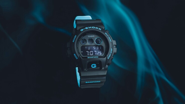 A második Casio G-Shock x Bamford kollaborációs óra (a képen) a Casio DW-6900BWD-1ER-t használta alapként. (Kép forrása: Casio)