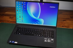 A Medion S20 laptop, a Medion által biztosított.