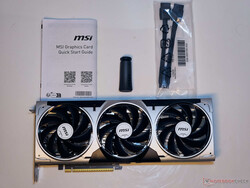 MSI GeForce RTX 5070 Ti Ventus 3X OC: Tartozékok