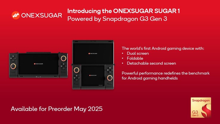 OneXSugar Sugar1 (Forrás: Qualcomm)