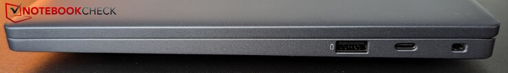 Rendben: USB-A (5 Gb/s), Thunderbolt 4 (PD 3.1 és DP 2.1), Kensington