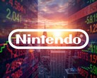 A Nintendo részvényárfolyam-kijelzőjének szalagcímkéje