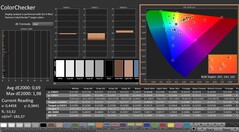 CalMAN: ColorChecker (kalibrált)