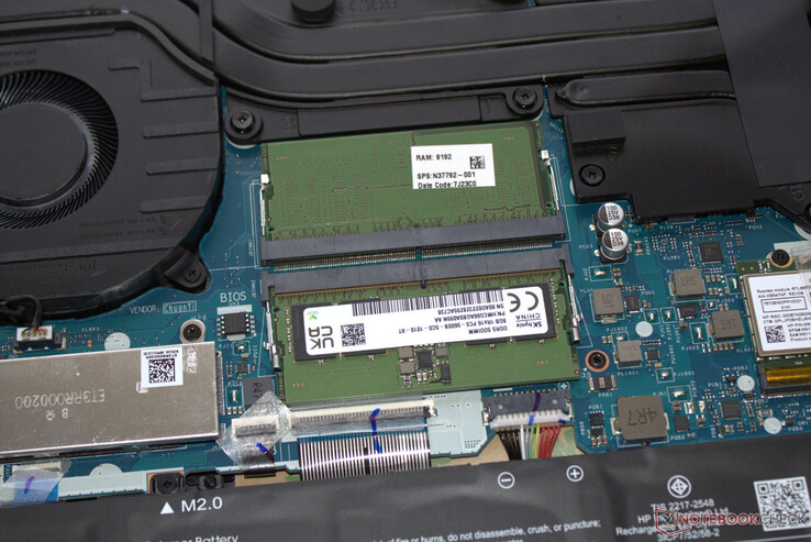 A RAM kétcsatornás üzemmódban működik.