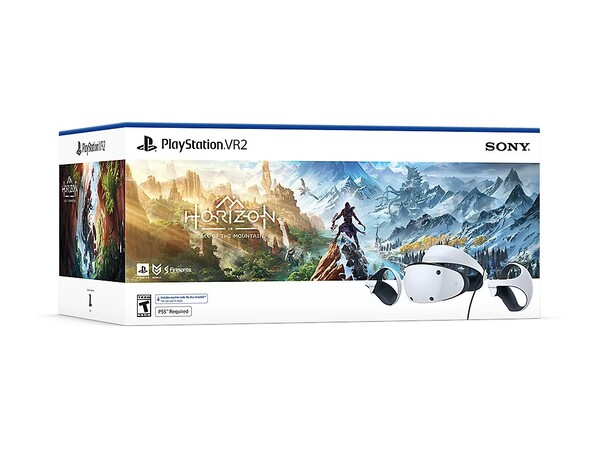 A PSVR2 Horizon Call of the Mountain bundle a normál kiadással megegyező áron kerül forgalomba. (Kép forrása: Sony)