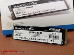 Az SSD TeamGroup MP44, a TeamGroup által biztosított SSD TeamGroup MP44