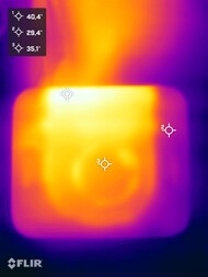 Asus NUC 14 Essential - Stressz teszt (fent)