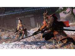 Egy screenshot a Sekiro: Shadows Die Twice játékból, amely a harcot mutatja be a játékból. (Kép forrása: Steam)