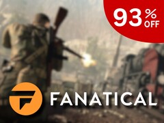 A Sniper Elite 4 a Fanaticalon 93%-os kedvezménnyel, 60 dollár helyett 4,50 dollárért érhető el. (Kép forrása: Steam)