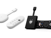 A Chromecast a Google TV-vel már nem készül, de vannak alternatívák, például a TiVo Stream 4K. (Kép forrása: Google és TiVo)