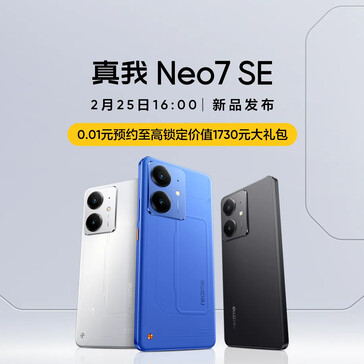 A Realme a Neo 7 SE-t...