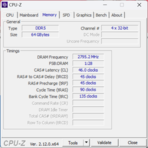 CPU-Z memória