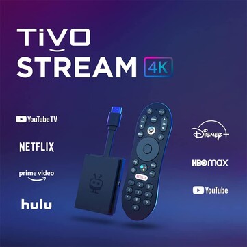 A TiVo Stream 4K olyan dongle kialakítású, mint a Chromecast a Google TV-vel. (Kép forrása: TiVo)