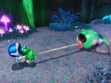 Astro Bot szinttervezés (Képtervezés: Sony PlayStation)