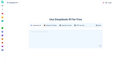 A HIX.AI hozzáadta a DeepSeek-R1 AI-t a bejelentkezés nélküli chatbotok listájához. (Kép forrása: HIX.AI)