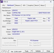 CPU-Z alaplap