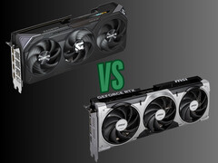 RX 9070 XT vs RTX 5070 Ti eladások (Kép forrása: Gigabyte, MSI)