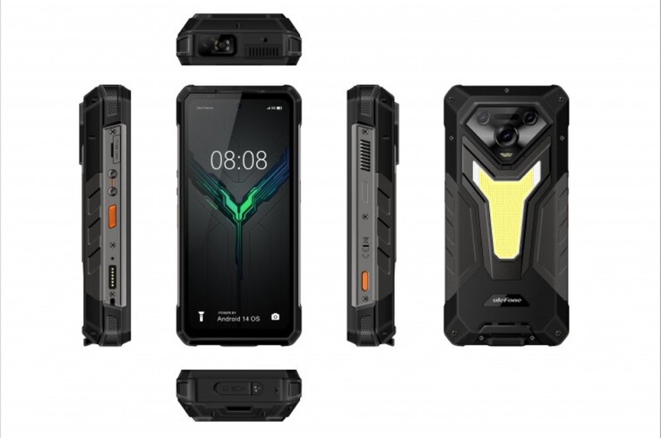 Az Ulefone Armor 34 Pro beépített projektorral rendelkezik (Kép forrása: Ulefone)