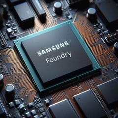 A Samsung Foundry végre kapott néhány új megrendelést a 4 nm-es node-ra (a képet a DALL-E generálta)