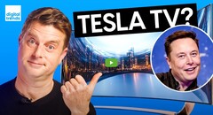 Egy Tesla TV (Kép forrása: Digital Trends)