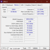 CPU-Z memória