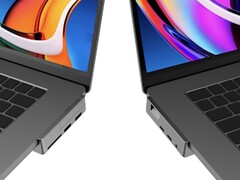 Az új MegaHub dokkoló megoldás a Apple MacBook Pro tárolójának bővítésére használható (Kép forrása: Fonecyc)