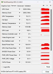 GPU-Z (irodai üzemmód)