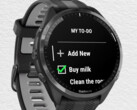 A Garmin ComingUp alkalmazással a teendőlistákat kezelheti az okosóráján. (Kép forrása: Garmin)