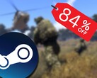Az Arma 3 március 5-ig 84%-os kedvezménnyel kapható a Steamen, és kevesebb mint 5 dollárba kerül. (Kép forrása: Steam)