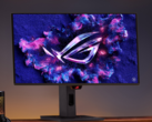 Az Asus ROG Strix OLED XG27UCDMG (a képen) a Samsung által gyártott QD-OLED panellel rendelkezik. (Kép forrása: Asus)