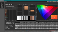 ColorChecker kalibrálás előtt (P3)