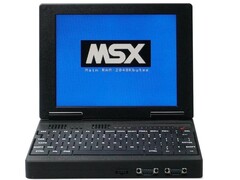 Az Msxbook egy retro notebook (Kép forrása: 8086YES!)