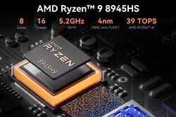 AMD Ryzen 9 8945HS (Forrás: Geekom)