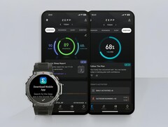 Úgy tűnik, hogy a Zepp alkalmazás frissítése problémákat okoz az Exertion Score alkalmazással. (Kép forrása: Amazfit)