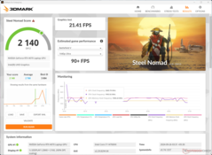 3DMark Steel Nomad, csendes