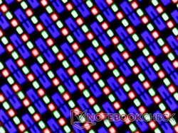 OLED szubpixel mátrix