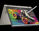 A Lenovo Yoga 7 2 az 1-ben laptopjait az AMD Ryzen AI processzorok hajtják majd (Kép forrása: Lenovo)