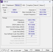 CPU-Z memória