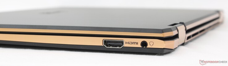 Jobbra: HDMI 2.1, 3,5 mm-es fejhallgató