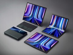 Az Asus Zenbook 17 Fold OLED jövőre konkurenciát kaphat a Apple oldalról. (Kép forrása: Asus)