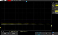 50% fényerő: 360 Hz PWM