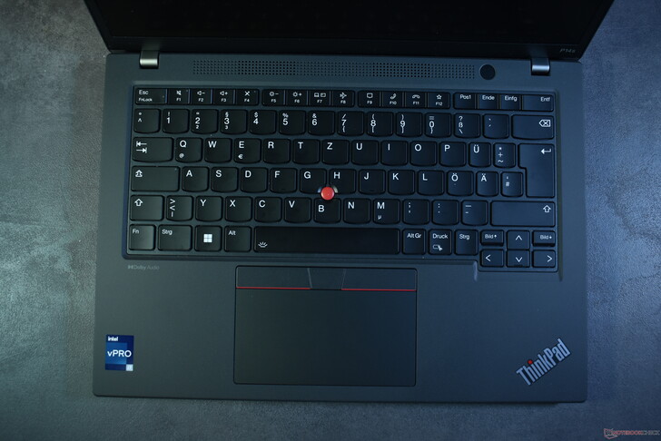Lenovo ThinkPad P14s Gen 4 Intel: Billentyűzet