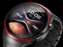 A Huawei Watch sorozat általában a legdrágább okosórák, a képen látható Watch 4 Pro Space Exploration kiadás. (Kép forrása: Huawei)