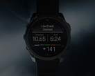 A Garmin LiveTrack funkcióhoz kapcsolódó személyre szabott kezdőlap (fent látható a Fenix 8 Pro esetében) több felhasználó számára elérhető. (Kép forrása: Garmin)
